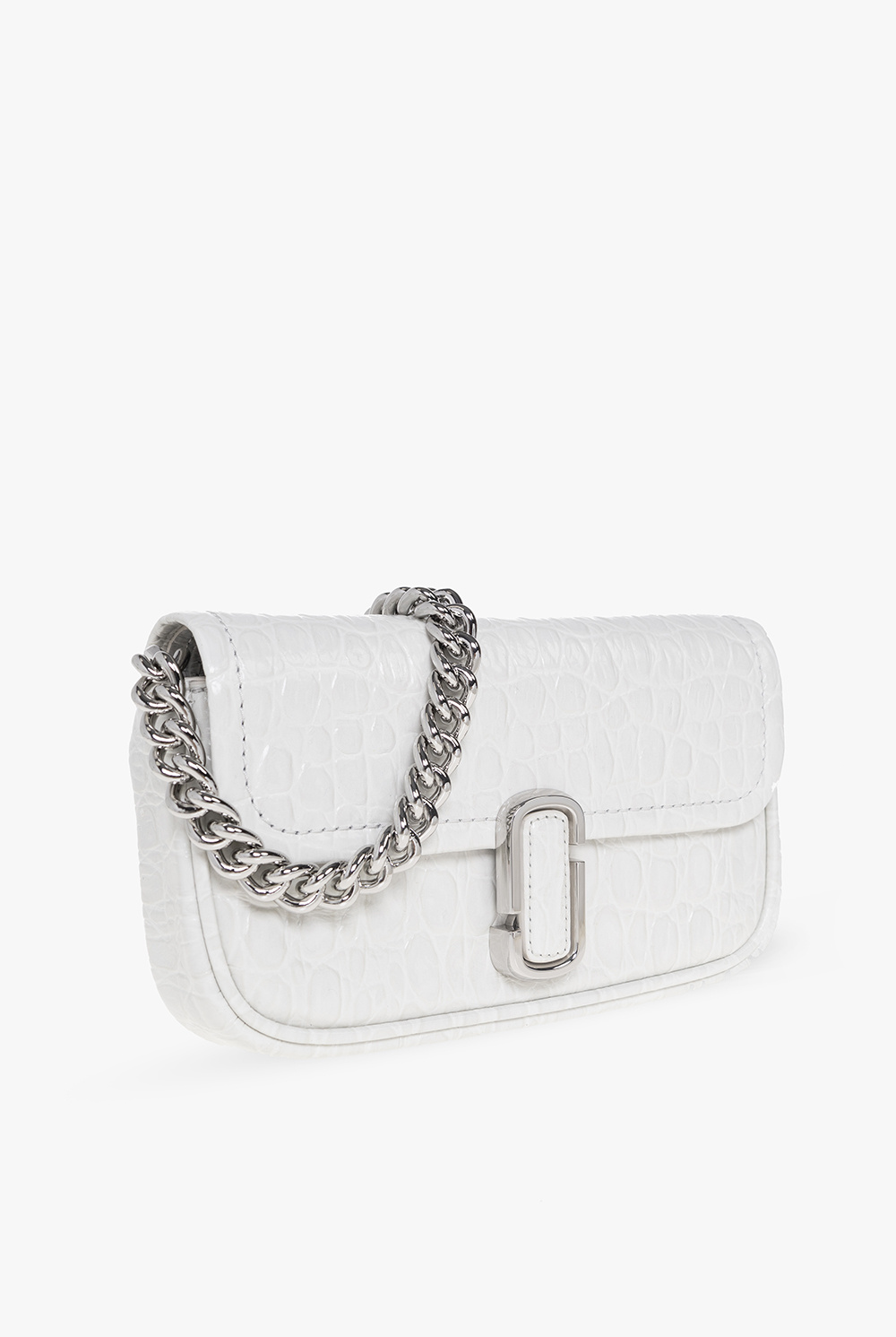 Marc Jacobs ‘The Croc-Embossed J Marc Mini’ shoulder bag