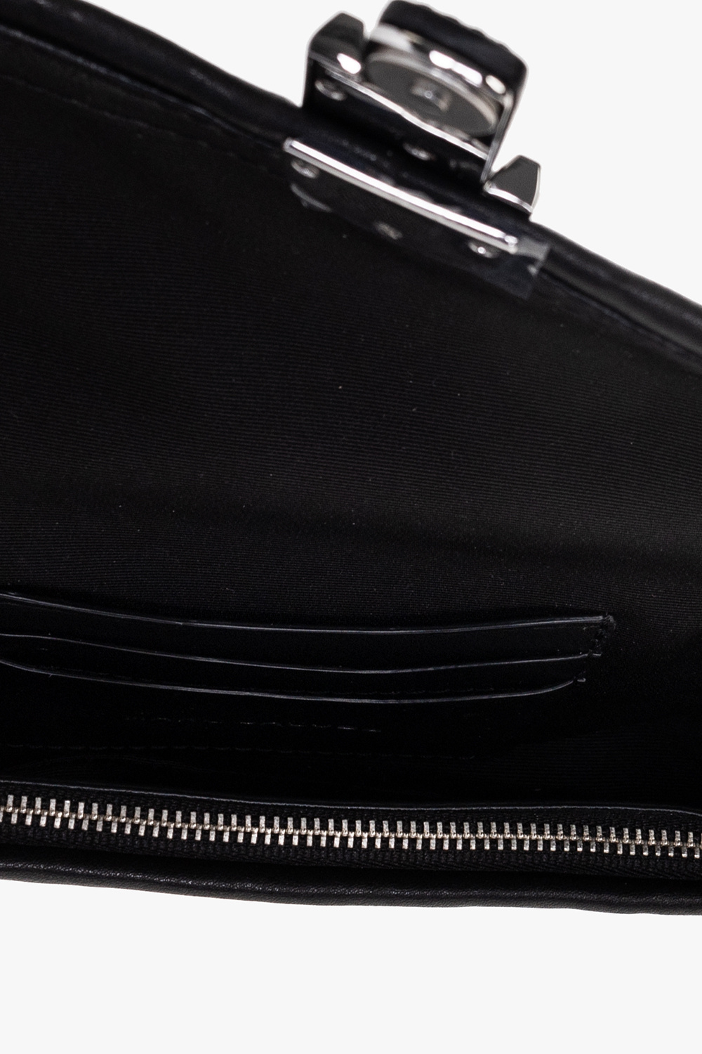 The J Marc Mini Sequined Shoulder Bag in Black - Marc Jacobs