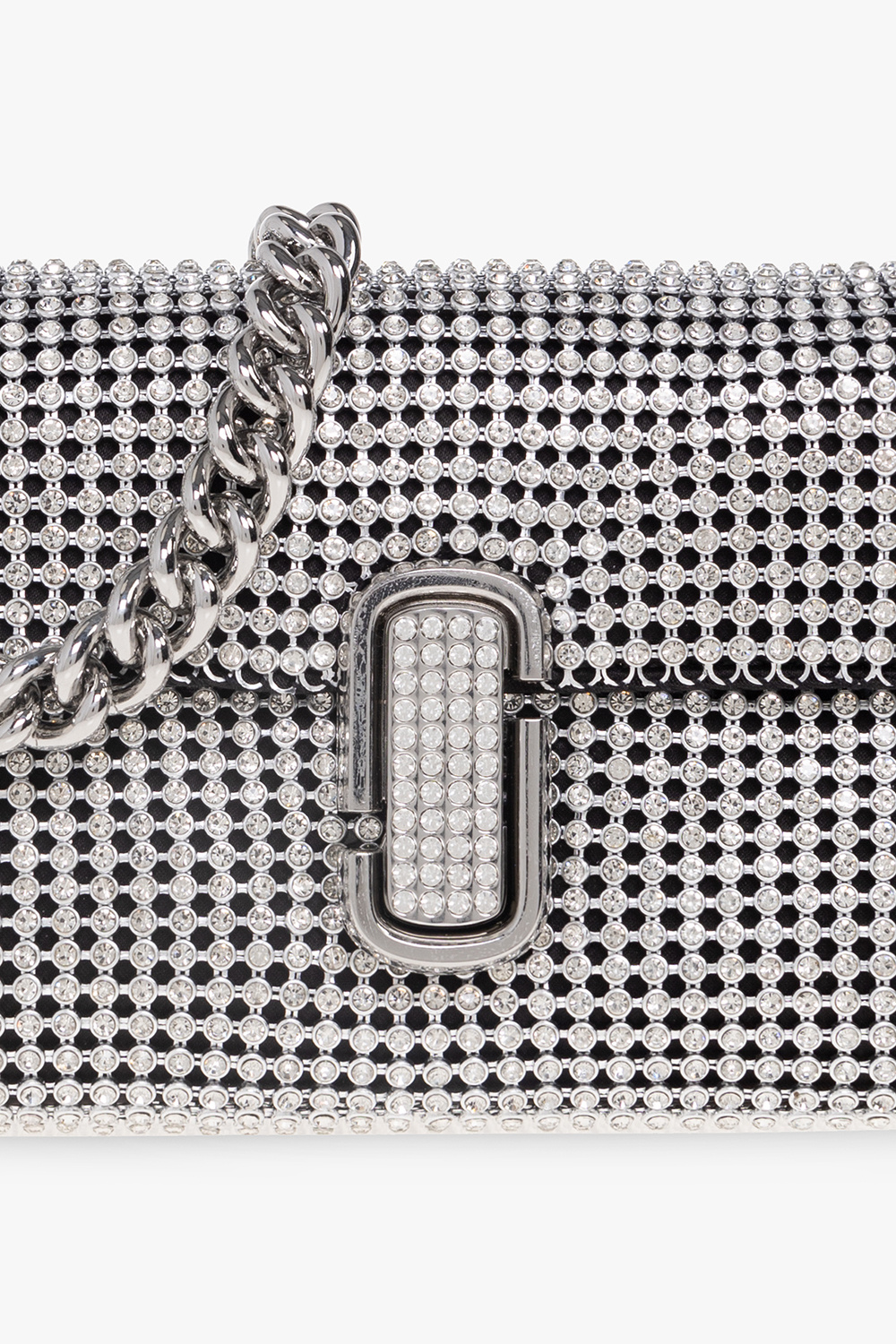 Silver ‘The Rhinestone J Marc Mini’ shoulder bag Marc Jacobs - Vitkac GB