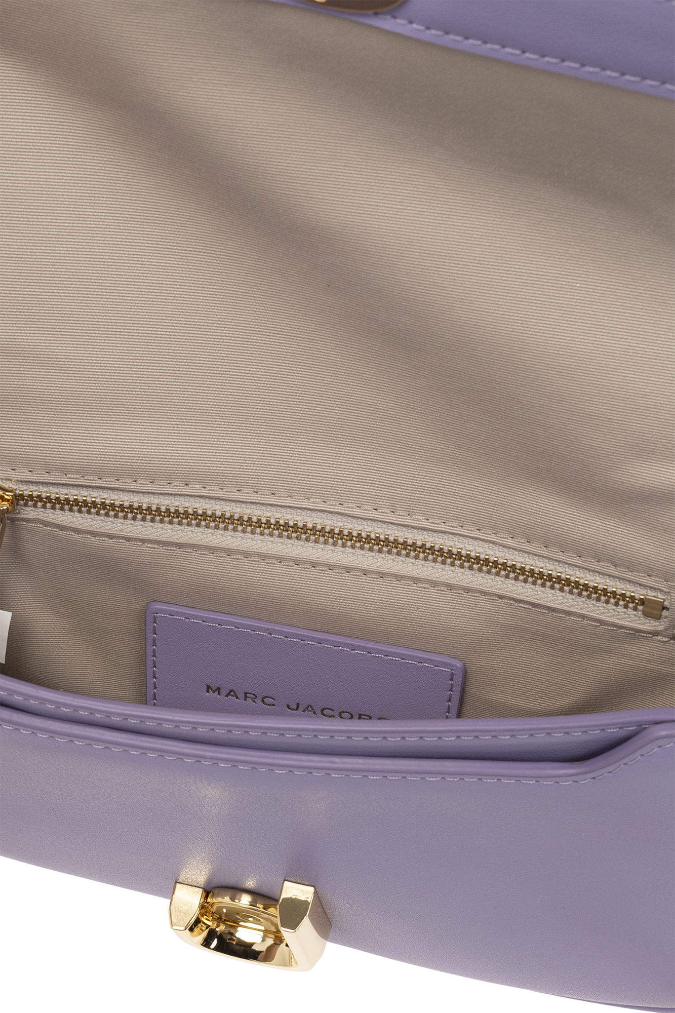 MARC JACOBS: The J leather bag - Violet  Marc Jacobs shoulder bag  H956L01PF22 online at