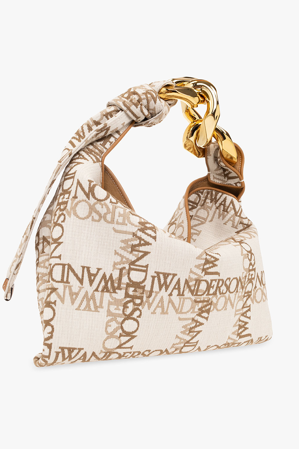 JW Anderson Chain Strap Small Cabas Bag in Light Beige – Hampden