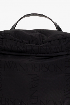 JW Anderson Tory Burch logo-plaque backpack
