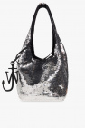 Kara chain-link detail crystal-embellished mini bag