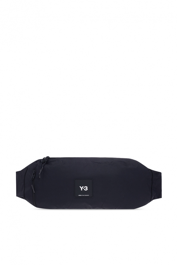 Y-3 Yohji Yamamoto lizard-effect shoulder bag Viola