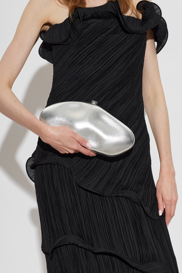 Cult Gaia Cartera de mano de cuero ‘The Caldera’