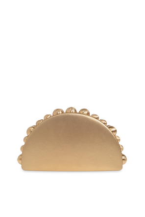 Cult Gaia Leather clutch ‘Gili’