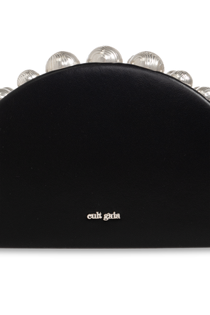 Cult Gaia Leather clutch ‘Gili’