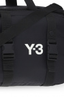 Y-3 Yohji Yamamoto Compartments leather clutch bag