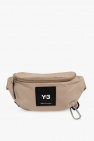 Y-3 Yohji Yamamoto beige Belt bag with logo