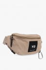Y-3 Yohji Yamamoto beige Belt bag with logo