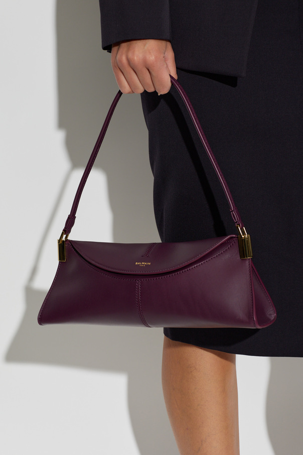 Balmain ‘64-83 Small’ leather bag