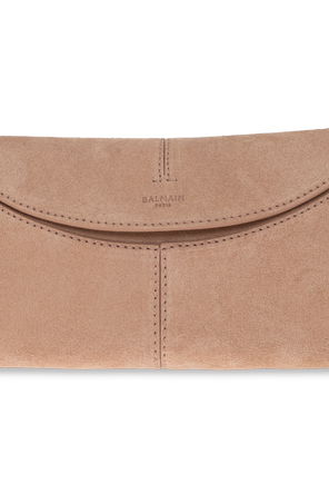 Balmain Geantă din piele întoarsă ‘64-83 Small’