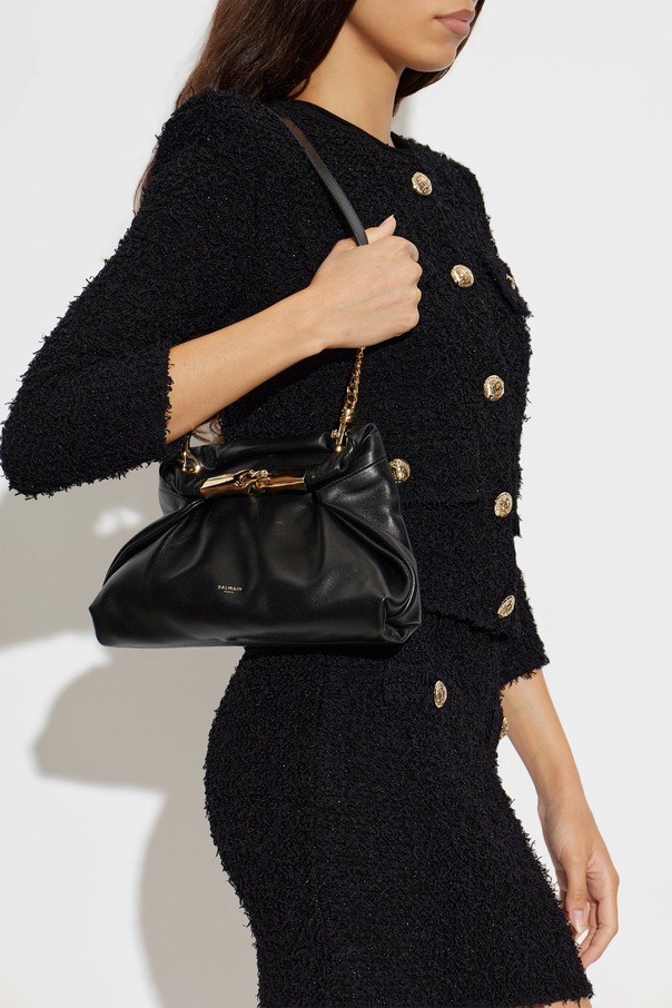 Balmain Leather bag ‘Dinner at 8 Small’