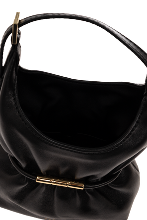 Balmain Кожена чанта ‘Sphynx Mini’ с лого