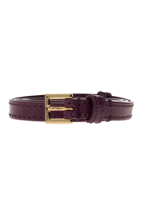 Balmain Кожена чанта ‘Sphynx Mini’ с лого