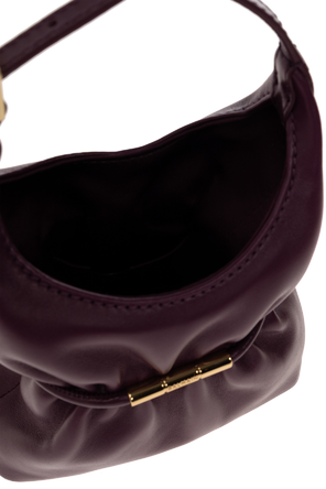 Balmain Кожена чанта ‘Sphynx Mini’ с лого