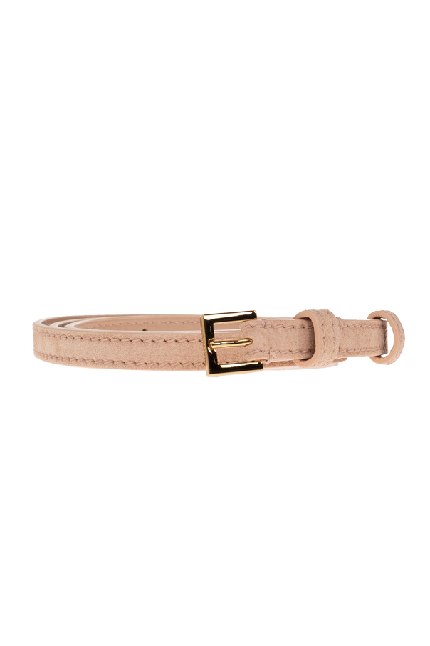 Balmain Замъшена чанта ‘Sphynx Mini’ с лого