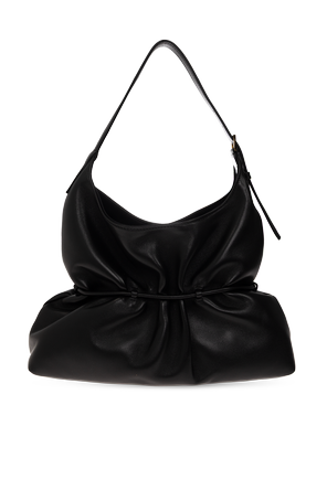 Balmain Кожена чанта ‘Sphynx Medium’ с лого