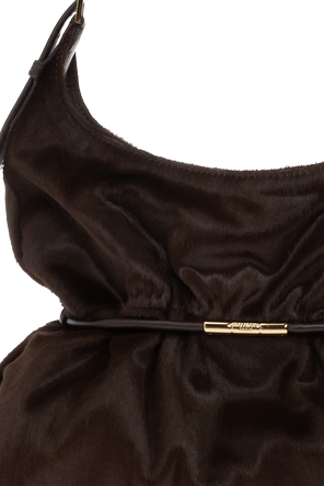 Balmain Кожена чанта ‘Sphynx Medium’ с лого
