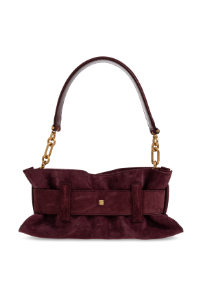 Balmain Zamszowa torba `Anthem Mini`