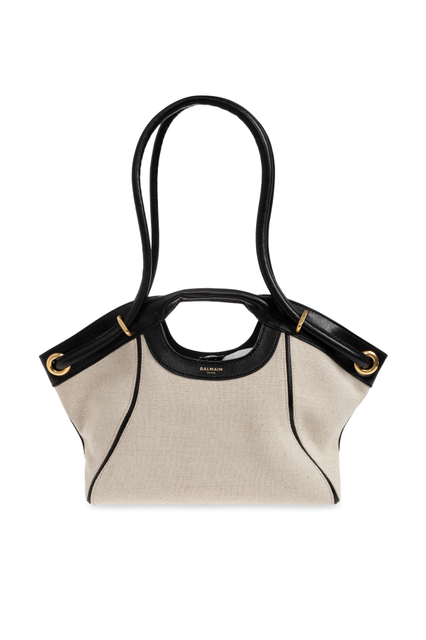 Bag with printed logo od Balmain