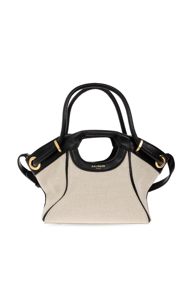Bag with printed logo od Balmain