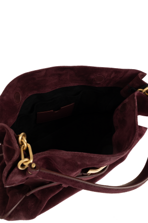 Balmain Suede bag "Anthem Medium"