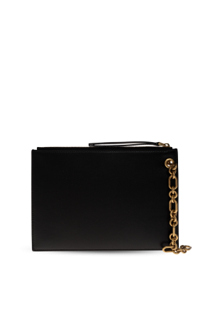Balmain Riñonera de cuero `Pulse` con cadena