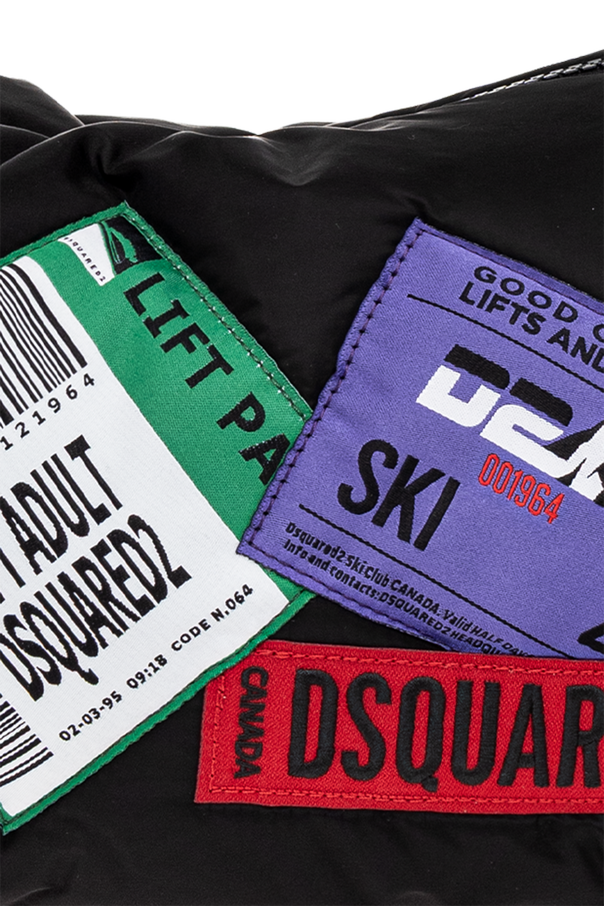 Dsquared2 Чанта за рамо с нашивки