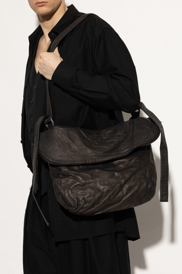 Yohji Yamamoto Shoulder bag with vintage effect