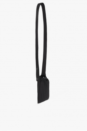 Issey Miyake Homme Plisse Ribbed shoulder pouch