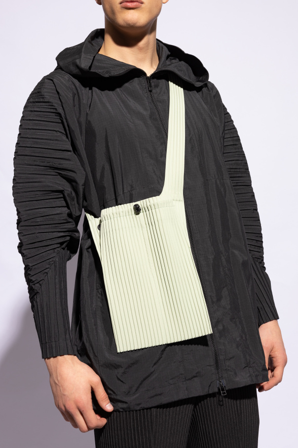 floral-jacquard striped backpack Blau 'Pocket 1' shoulder bag Ferragamo 