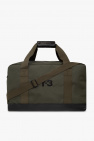 Y-3 Yohji Yamamoto GREEN Duffel bag with logo