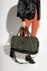 Y-3 Yohji Yamamoto GREEN Duffel bag with logo