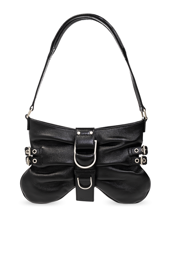 ‘Butterfly Large’ leather shoulder bag od Blumarine