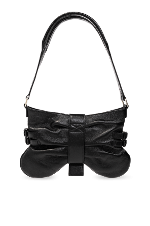 Blumarine ‘Butterfly Large’ leather shoulder bag