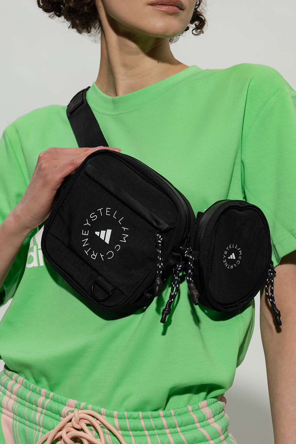 Black Belt bag with logo ADIDAS by Stella McCartney - Vitkac Canada