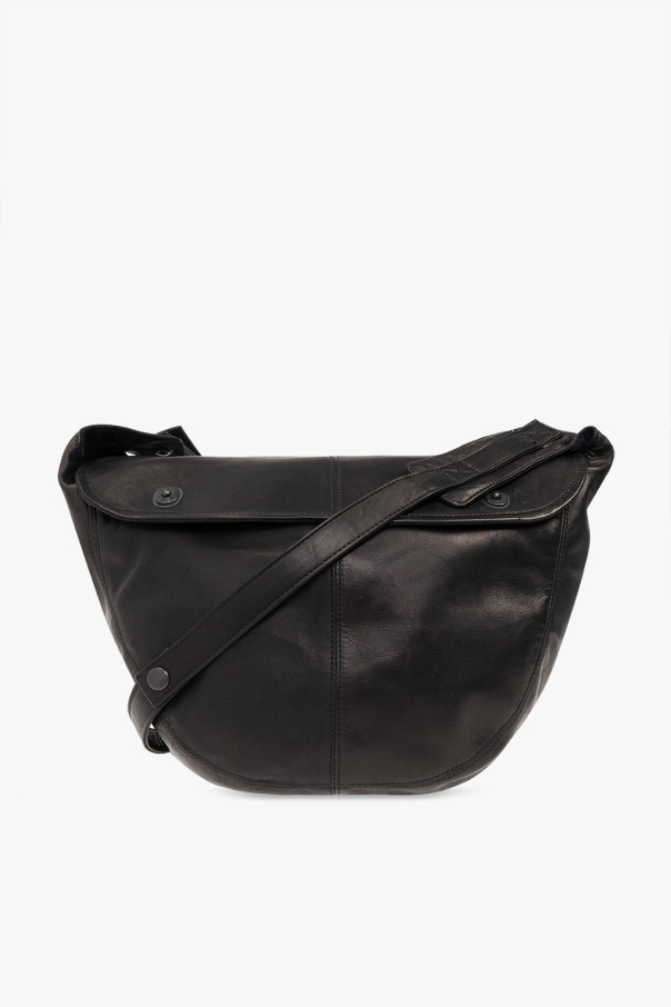 Yohji Yamamoto Leather shoulder Beehive bag