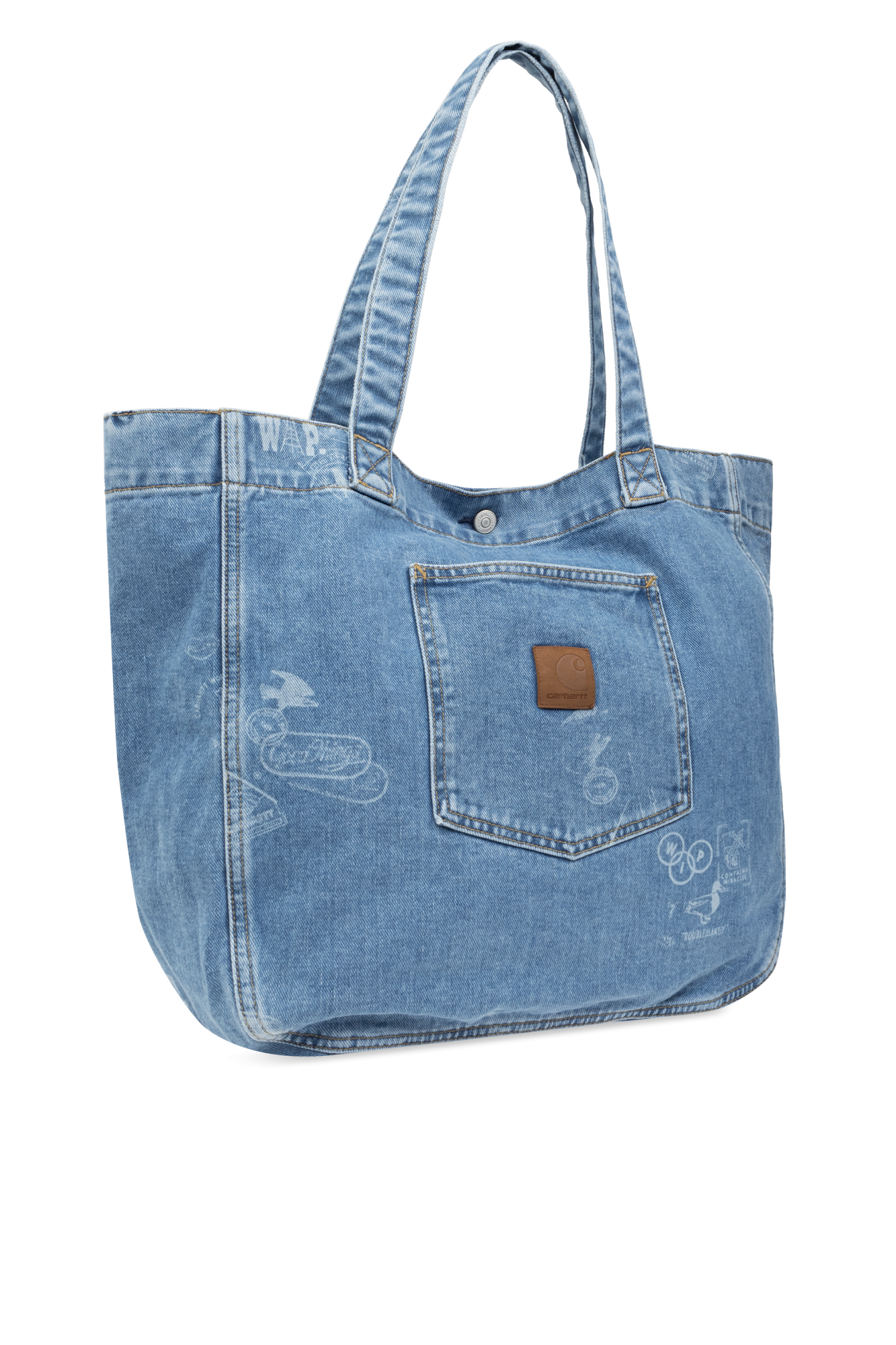 Carhartt WIP Denim 'Shopper' Bag