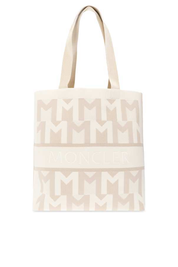 Shopper bag with logo od Moncler