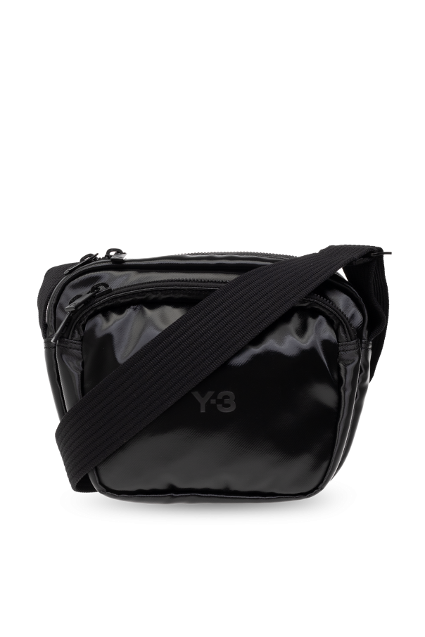Y-3 Yohji Yamamoto logo plaque triangle mini WOMEN bag