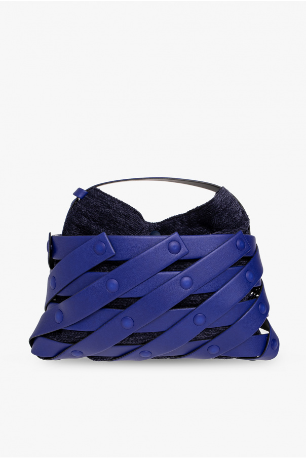 Issey Miyake Pleats Please ‘Spiral Grid’ shoulder bag