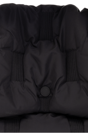 Issey Miyake Hermès 24 24 mini shoulder bag in togo leather and Bleu France Swift leather
