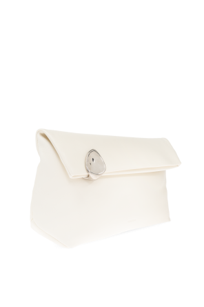 JIL SANDER Skórzana kopertówka ‘Jewel Zip’