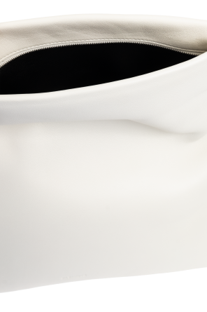 JIL SANDER Skórzana kopertówka ‘Jewel Zip’