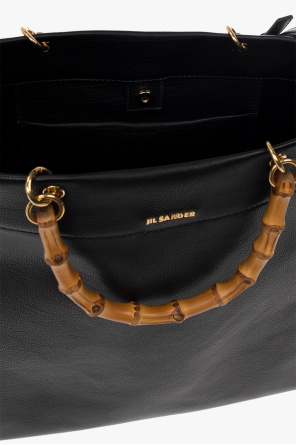 JIL SANDER Leather shopper bag