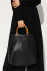 JIL SANDER Leather shopper bag