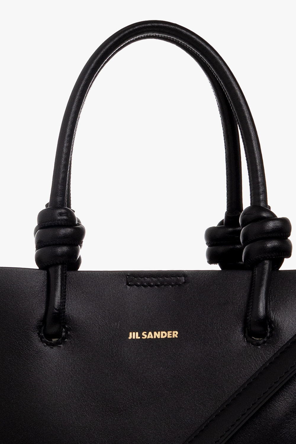JIL SANDER Leather shopper bag