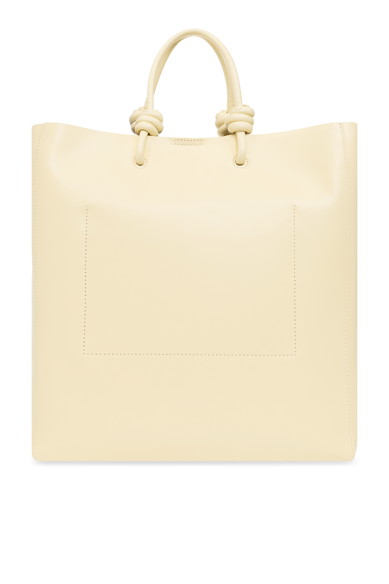 JIL SANDER Leather shopper bag