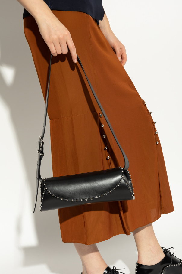 JIL SANDER Bolso bandolera "Cannolo Small"
